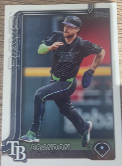 2025 Topps #153 Brandon Lowe — front