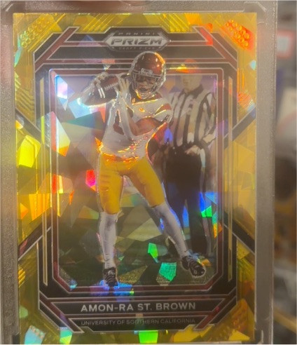 2023 Panini Prizm Draft Picks #6 Amon-Ra St. Brown — front