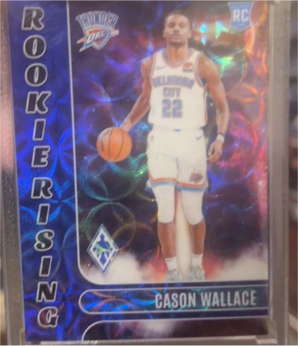 2023-24 Panini Phoenix Rookie Rising #9 Cason Wallace — front
