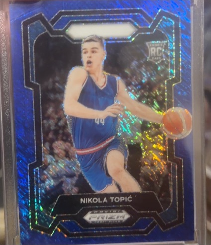 2024 Panini Prizm Draft Picks #10 Nikola Topić — front