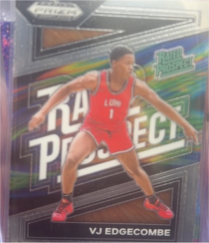 2024 Panini Prizm Draft Picks #17 VJ Edgecombe Rated Prospect — front