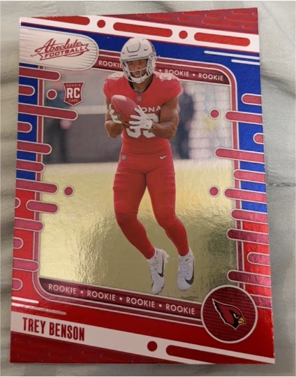 2024 Panini Absolute Football #161 Trey Benson — front