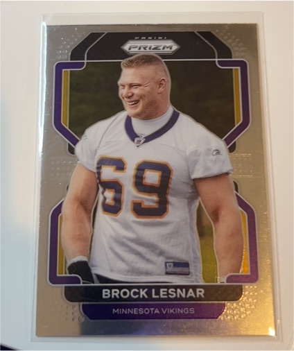2021 Panini Prizm #134 Brock Lesnar — front