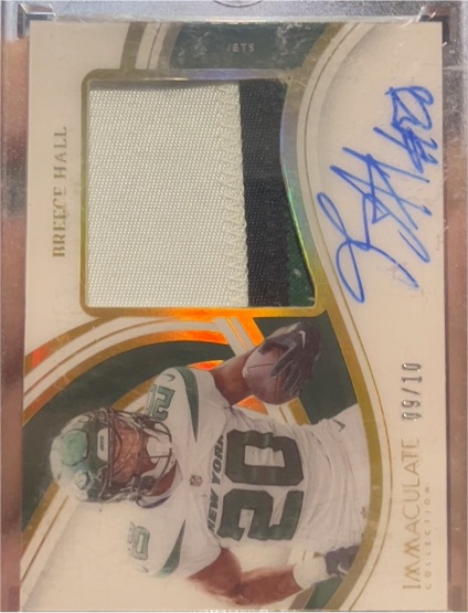 2023 Panini Immaculate Collection #09/10 Breece Hall — front
