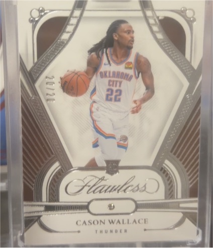 2023-24 Panini Flawless #8 Cason Wallace — front