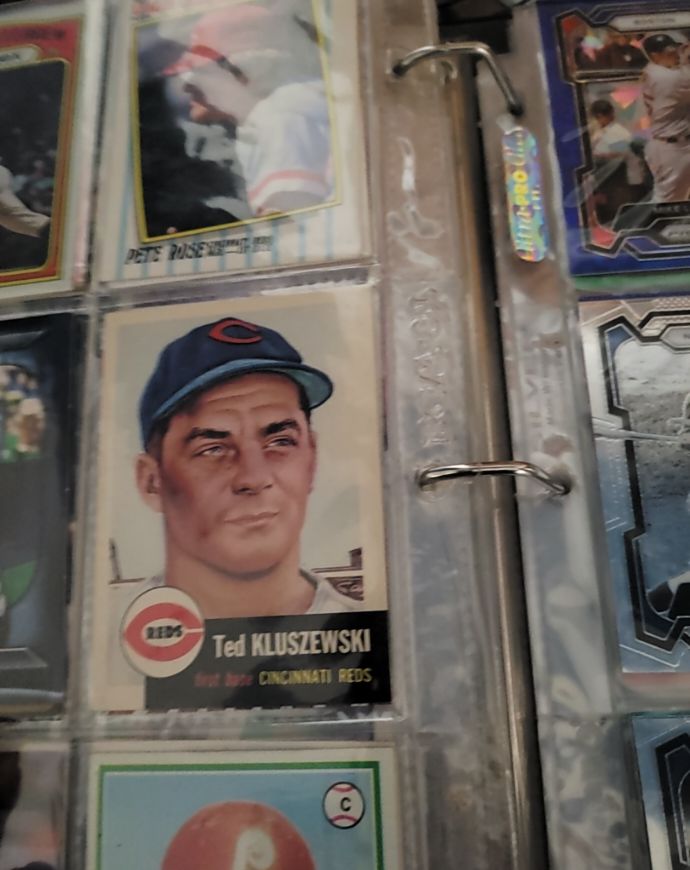 1953 Topps #162 Ted Kluszewski — front