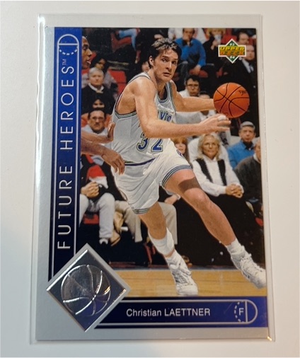 1993-94 Upper Deck #33 Christian Laettner Future Heroes — front