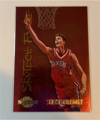 1994-95 Skybox Skytech Force #SF4 Shawn Bradley — front