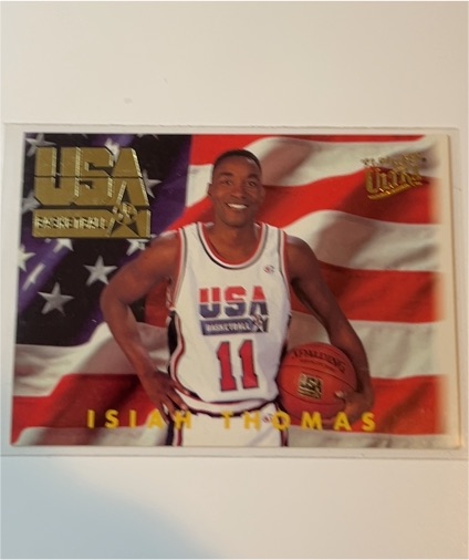 1993-94 Fleer Ultra #370 Isiah Thomas USA Basketball — front
