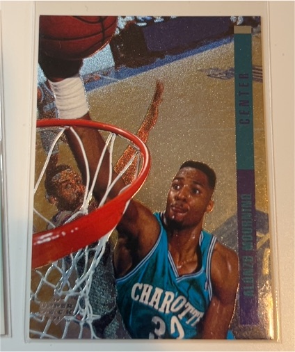1993-94 Upper Deck Special Edition #G12 Alonzo Mourning Behind the Glass — front
