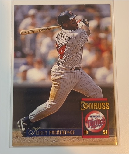 1994 Donruss #343 Kirby Puckett — front