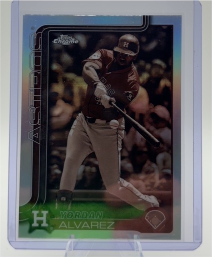 2025 Topps Chrome #267 Yordan Alvarez — front