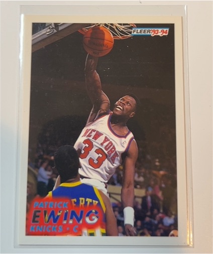 1993-94 Fleer #141 Patrick Ewing — front