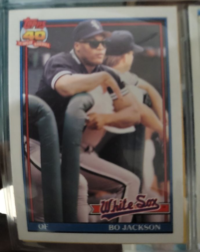 1991 Topps Traded #58T Bo Jackson — front