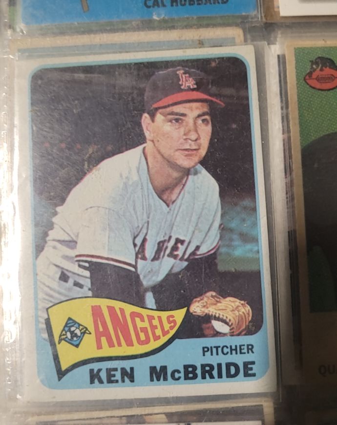1965 Topps #268 Ken McBride — front