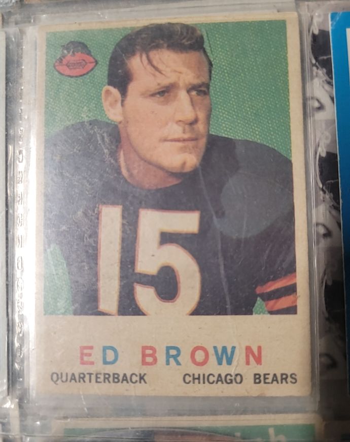 1959 Topps #137 Ed Brown — front