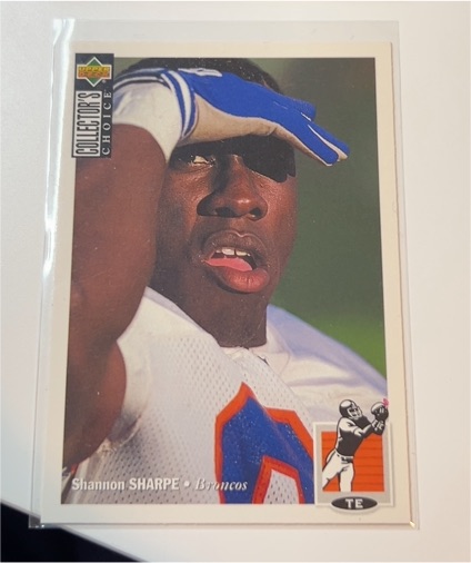 1994 Upper Deck Collector's Choice #212 Shannon Sharpe — front