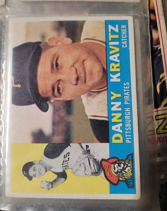 1960 Topps #238 Danny Kravitz — front