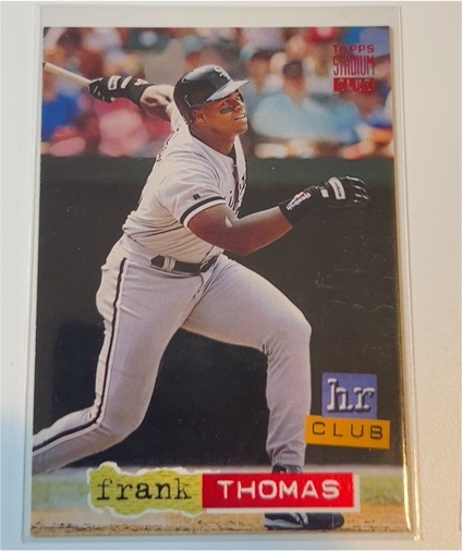 1994 Topps Stadium Club #267 Frank Thomas — front