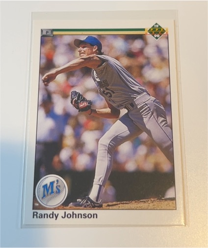 1990 Upper Deck #563 Randy Johnson — front