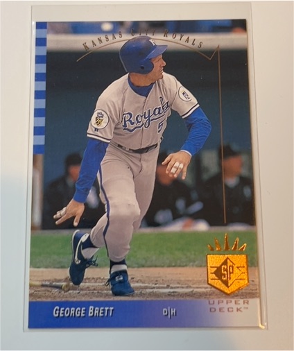 1993 Upper Deck SP #227 George Brett — front
