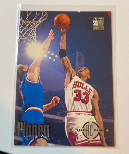 1993-94 Topps Stadium Club High Court #61 Scottie Pippen — front