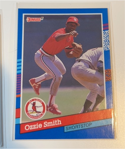 1991 Donruss #240 Ozzie Smith — front