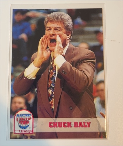 1993-94 NBA Hoops #246 Chuck Daly New Jersey Nets — front