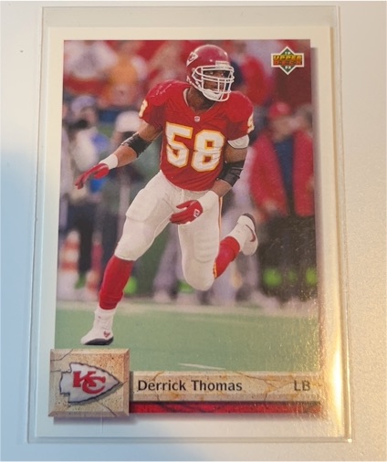 1992 Upper Deck #144 Derrick Thomas — front