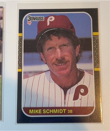 1987 Donruss #139 Mike Schmidt — front