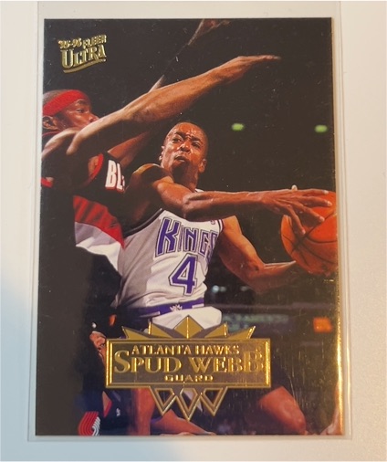 1995-96 Fleer Ultra #8 Spud Webb — front