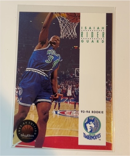 1993-94 SkyBox Premium #251 Isaiah Rider Rookie — front