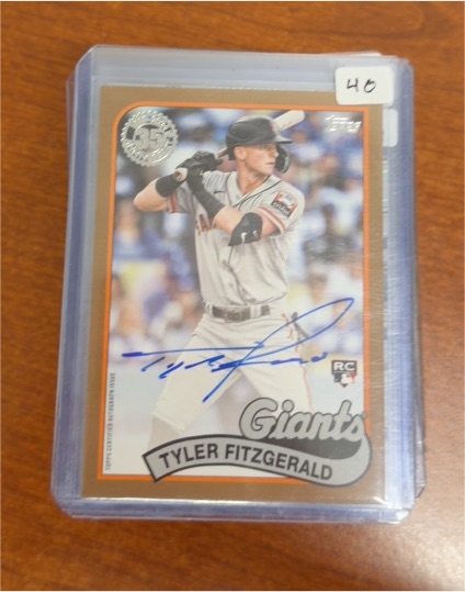 2024 Topps 1989 35th Anniversary #89BA-TF Tyler Fitzgerald — front