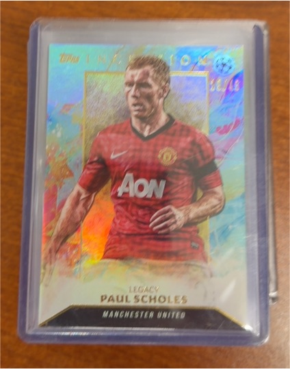 2023-24 Topps Inception #24 Paul Scholes Legacy Manchester United — front