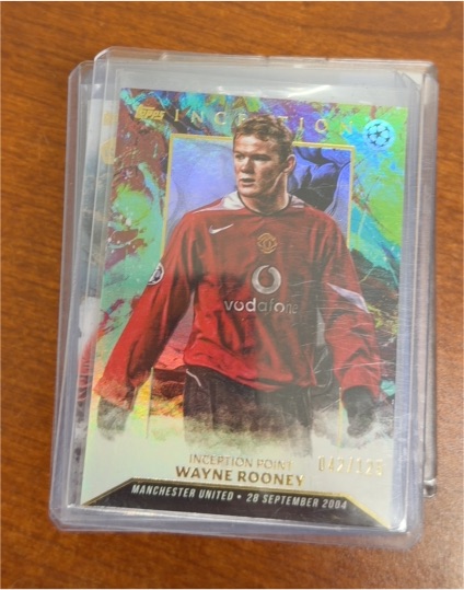 2024 Topps Inception Point #Wayne Rooney — front