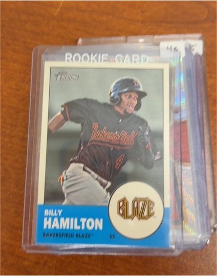 2012 Topps Heritage Minor League Edition #55 Billy Hamilton — front
