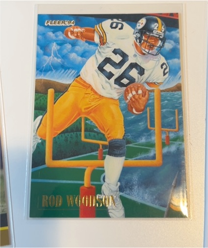 1994 Fleer #9 Rod Woodson Pro-Visions — front