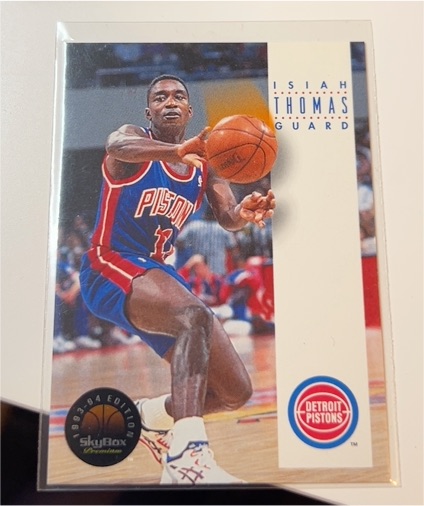 1993-94 SkyBox Premium #71 Isiah Thomas — front