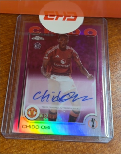 2024-25 Topps Chrome UEFA Club Competitions #CA-CO Chido Obi — front