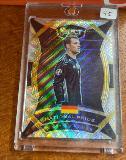 2016-17 Panini Select Soccer National Pride Insert #21 Manuel Neuer — front