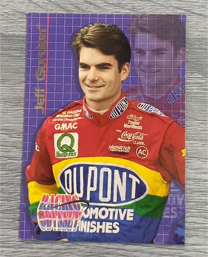 1996 Maxx Odyssey #24 Jeff Gordon — front