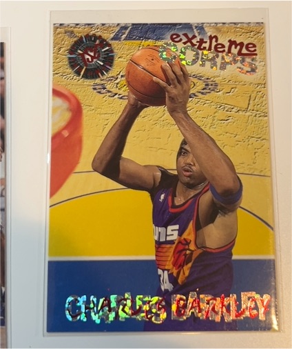 1995-96 Topps Stadium Club Extreme Corps #121 Charles Barkley — front