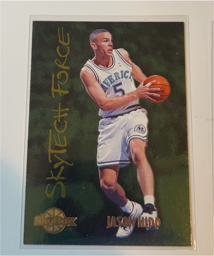 1994-95 SkyBox Skytech Force #SF11 Jason Kidd — front