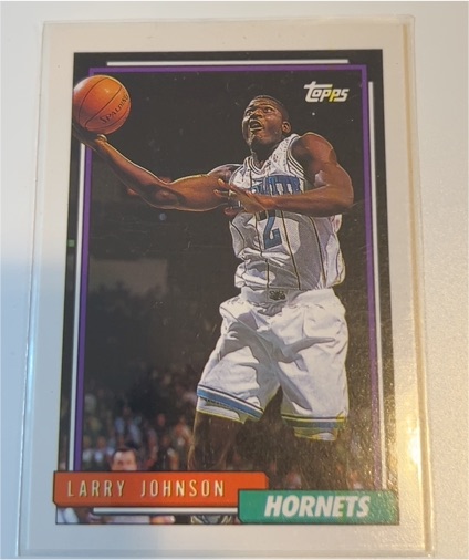 1992-93 Topps #283 Larry Johnson — front