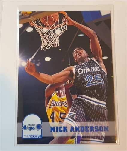 1993-94 NBA Hoops #152 Nick Anderson — front