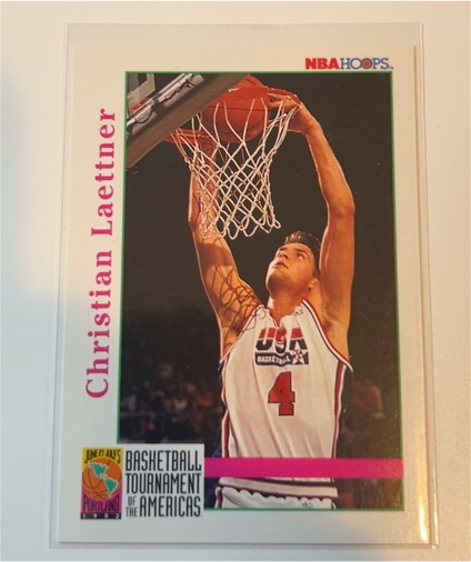 1992-93 NBA Hoops #342 Christian Laettner — front