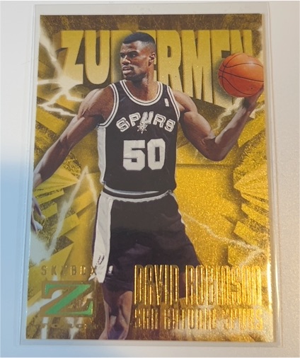 1996-97 SkyBox Z-Force #191 David Robinson — front