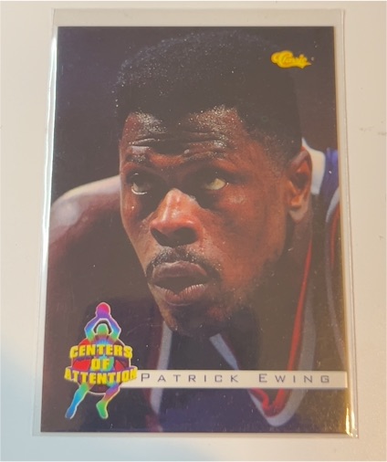 1994 Classic Centers of Attention #66 Patrick Ewing — front
