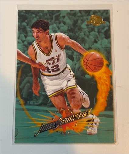 1995-96 SkyBox Premium #119 John Stockton — front