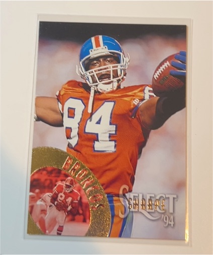 1994 Pinnacle Select #34 Shannon Sharpe — front